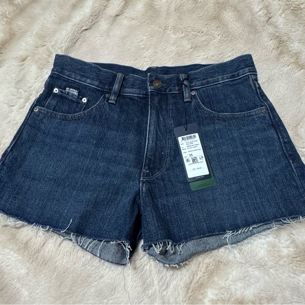 Guess Women's Jean Shorts - Dark Indigo